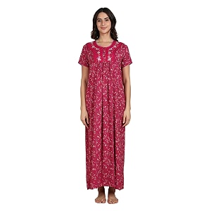 9shines Label Stylish Alpine Nighty Maxi for