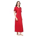 9shines Label Stylish Soft Modal Maxi Nighty
