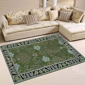 9x12 Ft Woolen Floor Rug - Oversized