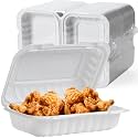 9x6 27 oz 50 Pack To Go Containers - Shrink Wrap Ready to Use