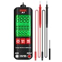 A1 Mini Multimeter LCD Digital Tester Voltage Detector 2000 Counts DC/AC Voltage Frequency Resistance NCV Continuity Live Wire Neutral Wire Check True RMS Meter FANGKAI