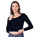A1059 Women39s Cotton Scoop Neck Full Sleeve