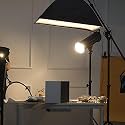 A3 Camera Photography Cardboard Folding Reflective Paper for Absorb Light Black White Silver