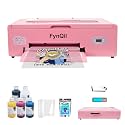 A3 G13 DTF Printer and Oven Bundle, Transfer Printing Machine for DIY Print T-Shirts Apparel with White Ink Systems & Auto Cleaning
