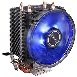 antec a30 cpu air cooler 92mm blue led fan compact heatsink for intel amd sockets