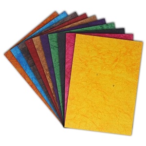 A4 Size Acrylic Multicoloured Handmade Paper Sheets