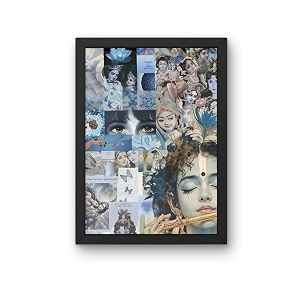 A4 Size Black Wall Photo Frame Design
