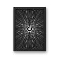 A4 Size Black Wall Photo Frame Design