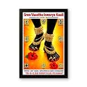 A4 Size Black Wall Photo Frame Design