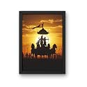 A4 Size Black Wall Photo Frame Design