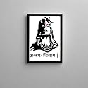 A4 Size Black Wall Photo Frame Design