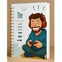 A5 Premium Hardcover Diary Notebook | Free Bookmark | 23 x 15 CM | 120 GSM, 80 Lined Pages | Waterproof Cover | Perfect for Journaling &amp; Gifting (The Next Level Awaits)