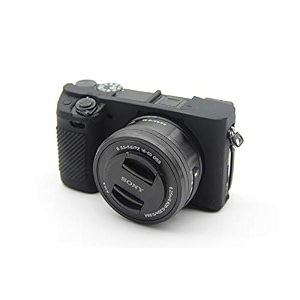 a6400 case bolinus fullbody ultra-thin lightweight rubber soft silicone housing case bag cover for sony alpha a6300 a6400 black