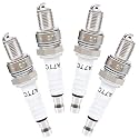 A7TC Spark Plug Fit for GY6 50 cc 70cc 90 cc 110cc 125 cc 150cc ATVs Dirt Bikes Go Karts Scooters Quad 4 Wheeler Pit Bike Dune Buggy Sandrail Moped Roketa Taotao Etc .(4 pcs)