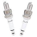 A7TC Spark Plug Fit for GY6 50 cc 70cc 90 cc 110cc 125 cc 150cc ATVs Dirt Bikes Go Karts Scooters Quad 4 Wheeler Pit Bike Dune Buggy Sandrail Moped Roketa Taotao Etc .(2 pcs)