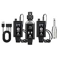 A9 UHF Mono Wireless in-Ear Monitor Pro System Transmitter and Beltpack Receiver for Studio, Band Rehearsal and Live Performance(A9-2)