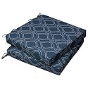 AAAAAcessories Outdoor Chair Cushions, 17 x 16 x 2 inches, Set of 2