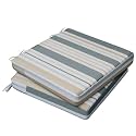 AAAAAcessories Outdoor Chair Cushions, 17 x 16 x 2 inches, Set of 2