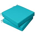 AAAAAcessories Outdoor Chair Cushions, 18.5 x 16 x 3 inches, Set of 2