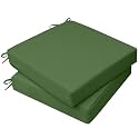 AAAAAcessories Outdoor Chair Cushions, 18 x 18 x 2 inches, Set of 2