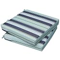AAAAAcessories Outdoor Chair Cushions, 18 x 18 x 2 inches, Set of 2
