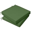 AAAAAcessories Outdoor Chair Cushions, 18 x 18 x 2 inches, Set of 2