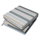 AAAAAcessories Outdoor Chair Cushions, 19 x 19 x 3 inches, Set of 2