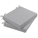 AAAAAcessories Outdoor Chair Cushions, 19 x 19 x 3 inches, Set of 2