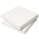 AAAAAcessories Outdoor Chair Cushions, 20 x 20 x 3 inches, Set of 2