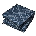 AAAAAcessories Outdoor Chair Cushions, 20 x 20 x 3 inches, Set of 2