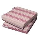 AAAAAcessories Outdoor Chair Cushions, 21 x 21 x 3 inches, Set of 2
