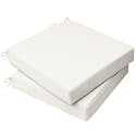AAAAAcessories Outdoor Chair Cushions, 24 x 24 x 4 inches, Set of 2