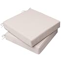 AAAAAcessories Outdoor Chair Cushions, 24 x 24 x 4 inches, Set of 2