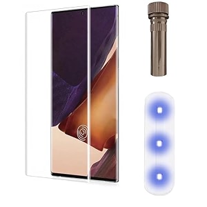 aacl hd uv tempered glass screen protector guard compatible for google pixel 6 pro 5g full adhesive uv curved case friendly hd clarity with easy installation kit samsung galaxy note 20 ultra 5g