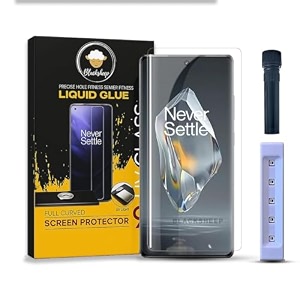 aacl hd uv tempered glass screen protector guard compatible for google pixel 6 pro 5g full adhesive uv curved case friendly hd clarity with easy installation kit oneplus 12r 5g