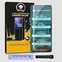 AACL HD+ UV Tempered Glass Screen Protector Guard Compatible For Motorola Edge 60 Fusion 5G Full Adhesive UV Curved Case Friendly HD Clarity with easy installation kit