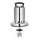 Stainless Steel Madhani Heavy Duty Peculate Butter Milk, Lassi, Cream, Curd Percolator Valona Machine Butter Maker Churn - Medium Size 5 to 7 Ltr (Valona Machine)