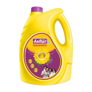 aadhar refined sunflower oil 4 kg