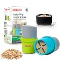 AADHIK Dry Fruit Cutter, Slicer, Grinder, Chocolate, Nut Cutter and Butter Slicer with 3 in 1 Blade for Almonds, Cashews (Multicolor)
