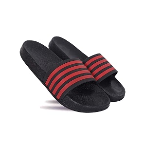 AADI Mens Synthetic Leather Daily Casual Sliders