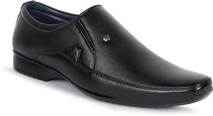 aadi Synthetic Leather Lightweight Comfortable Formal Slip