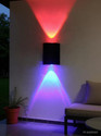 aadi Wallchiere Wall Lamp Up Down With Bulb Post Light Outdoor Lamp (Black) Post Light Outdoor Lamp