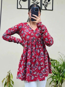 Aadinath Fashion Casual Printed Ethnic Motifs Women
