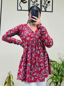 Aadinath Fashion Casual Printed Ethnic Motifs Women