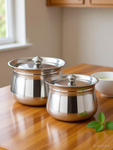 AadiVeer 20G Stainless Steel Handi Milk