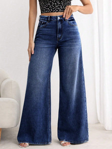 AADVI FASHION Flared Women Blue Jeans