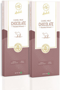 Aadvik Camel Milk Chocolate Roasted Almonds 140g