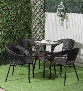 aadya craft metal table  chair set