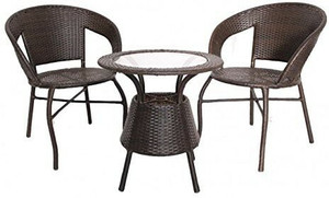 aadya craft metal table  chair set