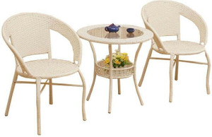 aadya craft metal table  chair set